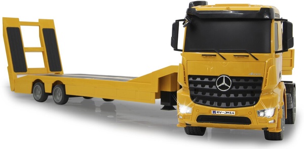 Camion Remolque Teledirigido de Plataforma Mercedes-Benz Arocs 1:20 2,4GHz